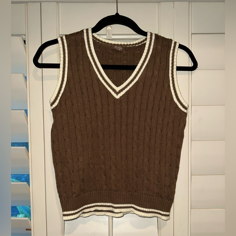 John Galt sweater vest